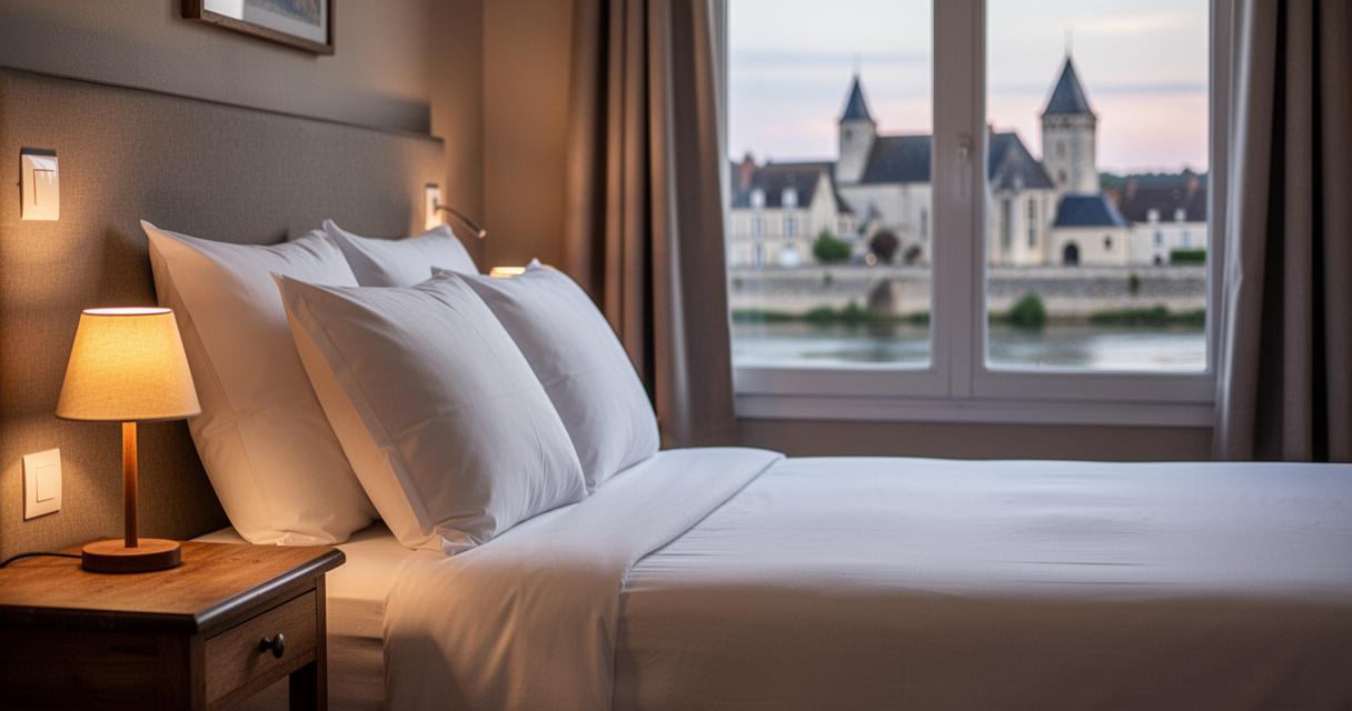 Hotels Pas Chers a Gien 45500 : 5 adresses romantiques pour un séjour inoubliable